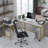 Arlie L-Shaped Metal Base Computer Desk-852620844-852620835