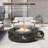 Outdoor Concrete Propane Fire Pit Table-1350057770