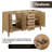 Laurel 59.2" Double Bathroom Vanity Base Only-91927719
