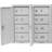 Metal 4 - Tier 18'' Cell Phone Locker with Key