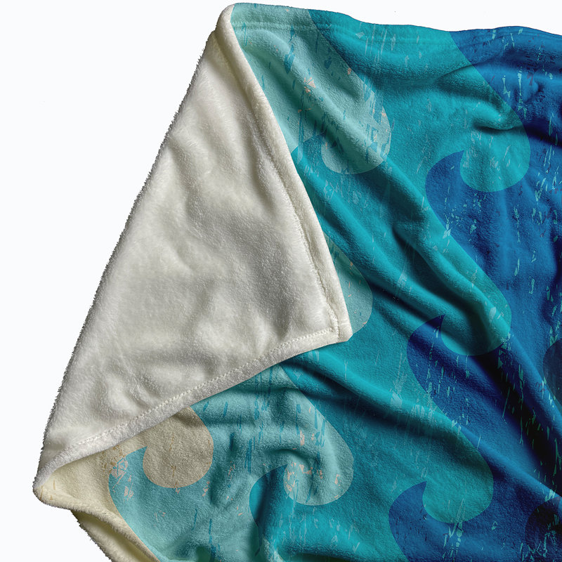 Houston Plain Weave / Muslin Throw Blanket, Pink/Blue