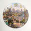 "Cityscape View", horloge murale en verre-725717556