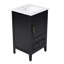 Meuble-lavabo avec deux portes-349949660