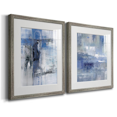 " Reflections In Indigo " 2 - Pieces