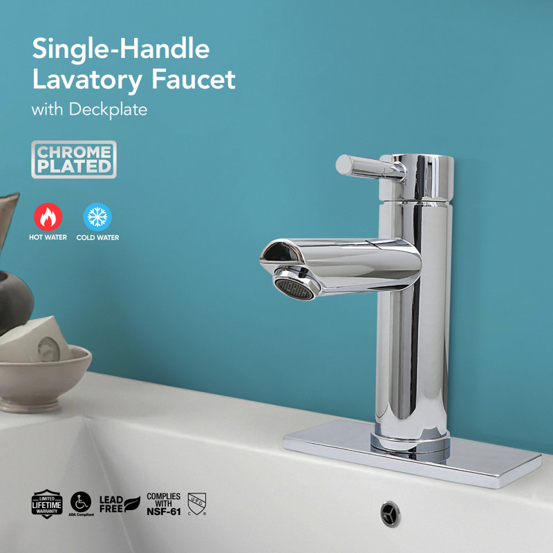 Single-Hole Single-handle Bathroom Faucet