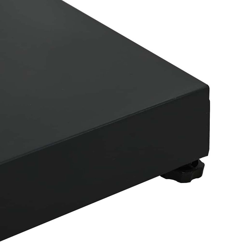 Steel Umbrella Base, Black
