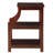 Espresso Side Table with USB Power Dock