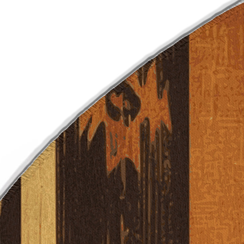Tapis intérieur et extérieur Western Winds, Rond 5 pi