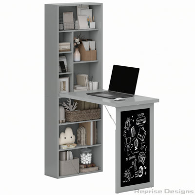 Bureau convertible pliable