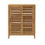 Ayden Solid Bamboo Wood Freestanding Bathroom Cabinet