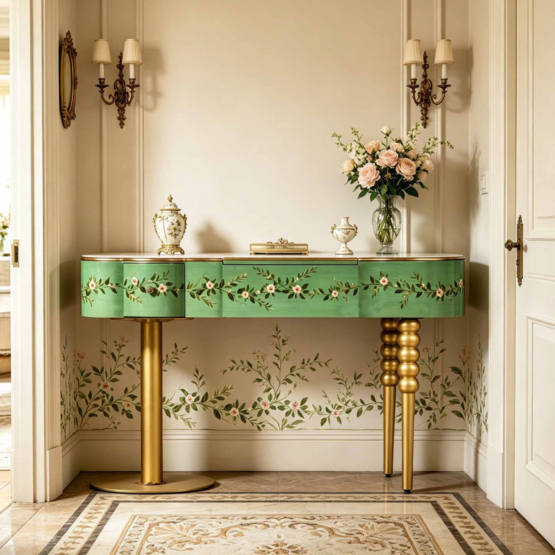 American style flip style makeup table