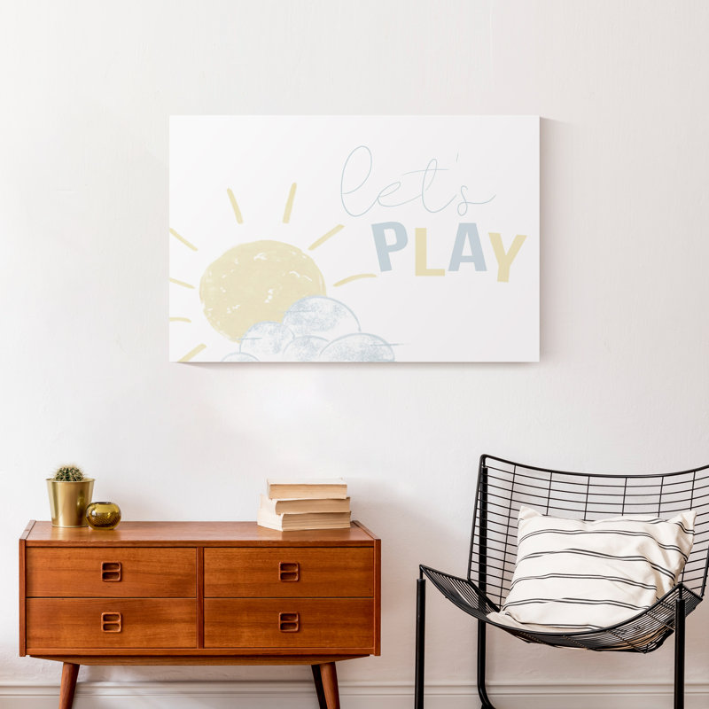 «Lets Play Sun», art sur toile, H 30 po x l 20 po x P 1,25 po