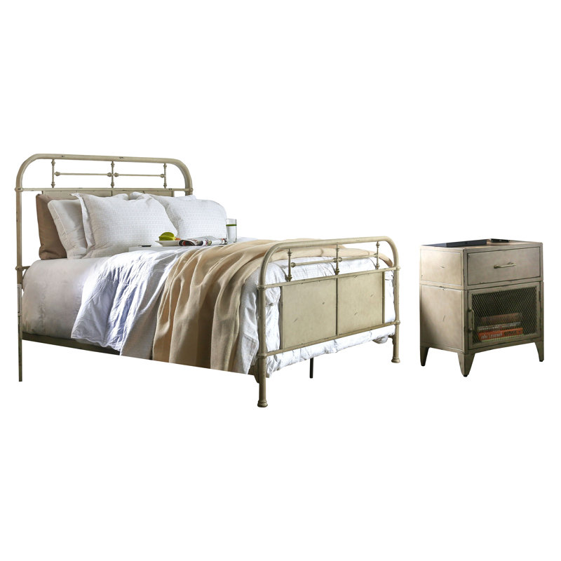 Estelina Metal Piece Bedroom Set