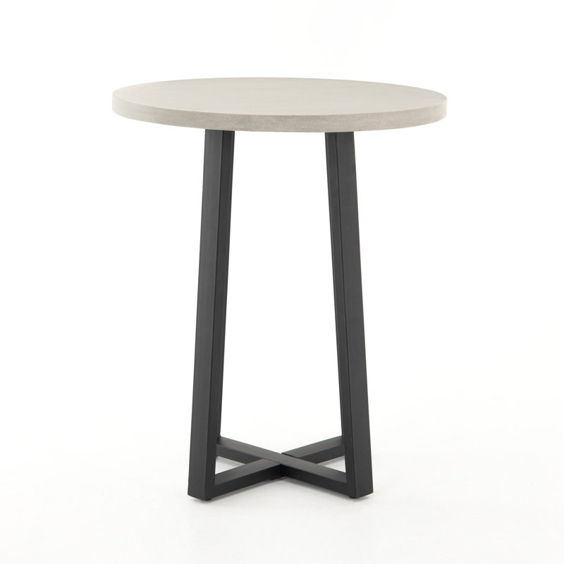 Console média Colombe Dysen Amelia - lin peint ivoire, H 35,75 po x l 30 po x P 30 po