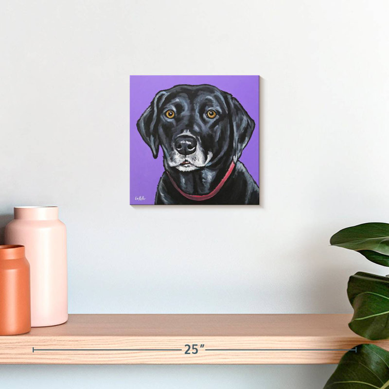 Crowle Lab Fifi, 10" H x 10" W