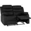 2 Seater Faux Leather Sofa-570038706