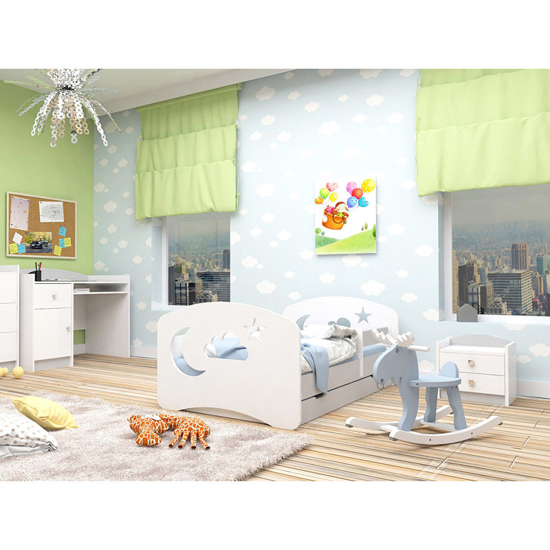 Natividad Cabin Bed with Storage Included, Gray