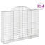 Bohi 200 cm W Fence Panels Fencing-821210596