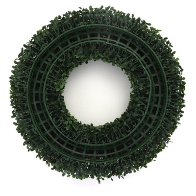 Faux Boxwood Wreath