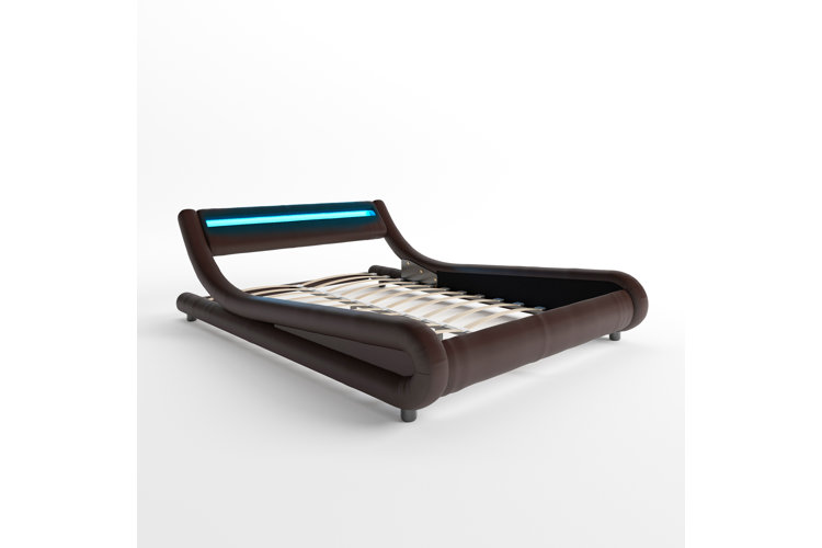 Rick Upholstered Low Profile Platform Bed