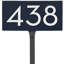 Floating 1-Line Lawn Address Sign-1599620949-1599625312