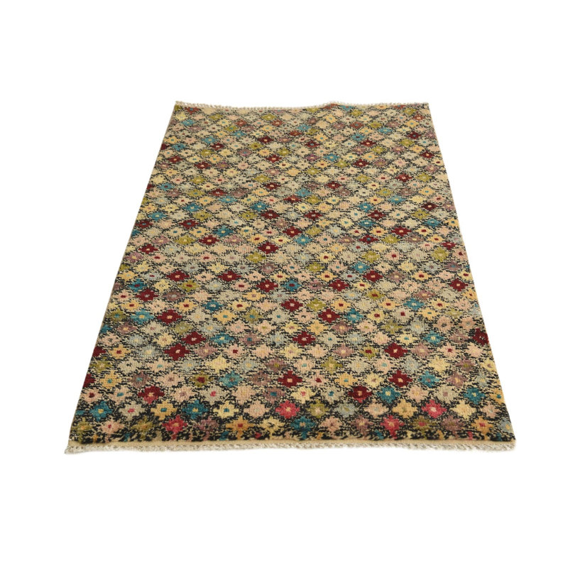 Tapis multicolore 3 pi 3 po x 5 pi 3 po Peter