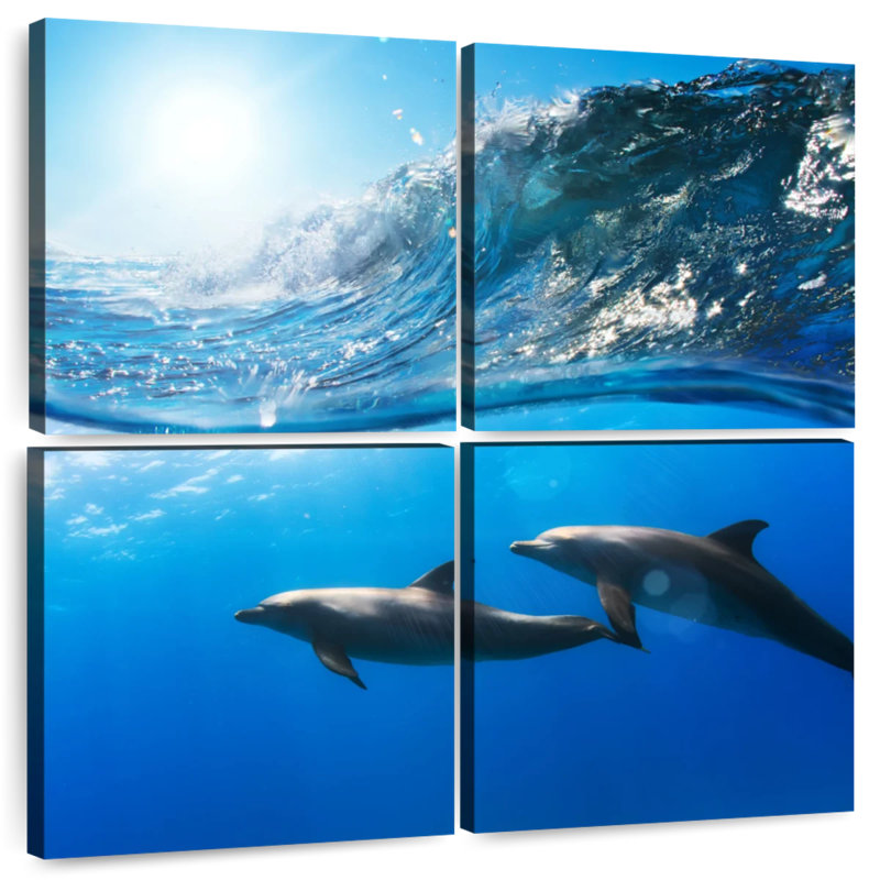 Brampt Dolphin Twosome, 32" H x 32" W