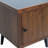Malbon Mid Century Modern End Table, Walnut Accent Side Table