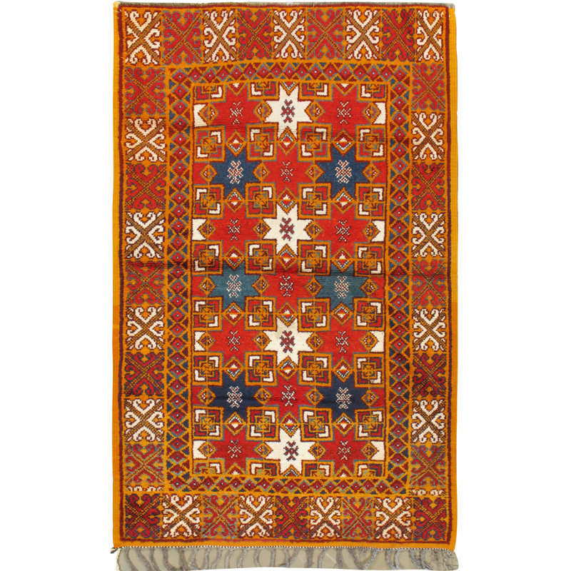 Tapis marocain rétro