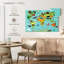 Carte du monde Aliaz Kids Haven-107709689