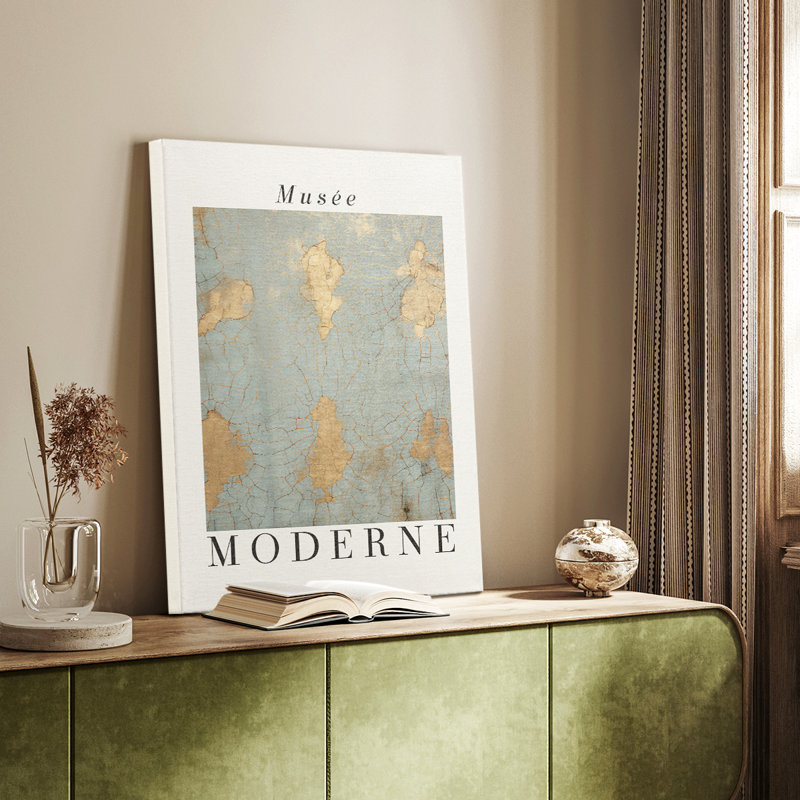 Framed On Canvas Print, 37'' H x 25'' W