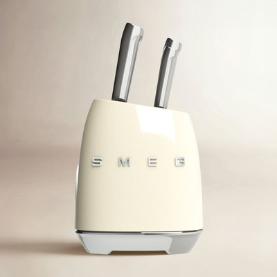 SMEG 7-Piece Kitchen Knife Block Set