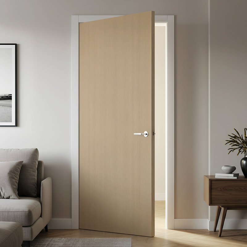 Dalle de porte intérieure en chêne à texture creuse, 36 po x 80 po
