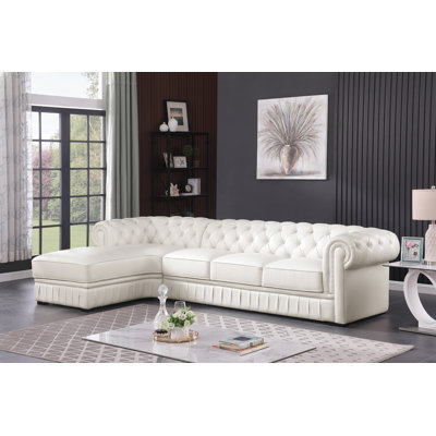 Streamline Upholstered L-Shaped Sectional