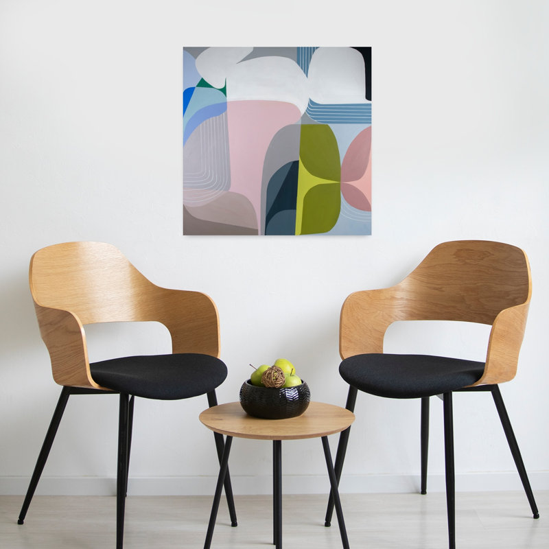 Skyway Abstract Art contemporain, H 24 po x l 24 po