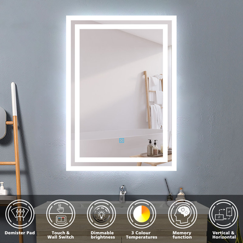 Candrea Rectangle Mirror, 50cm x 70cm