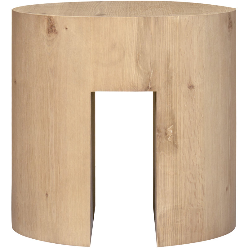 Becki Owens x Surya Whitly End Table, Brown