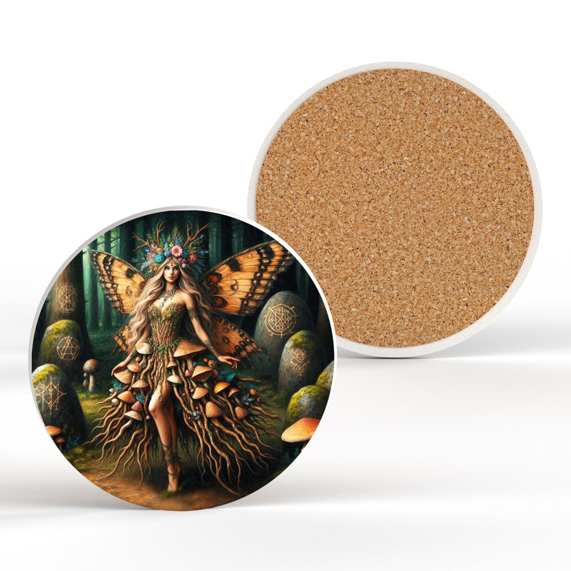 Ceramic Round 1 Piece Coaster