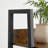 5-Tier Narrow Ladder Bookcase, Metal Frame Freestanding Storage Shelf-1731312449-1710091575