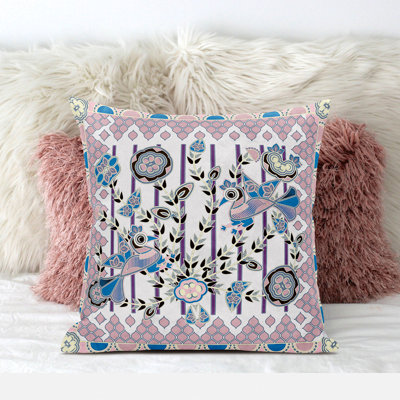  Housse et insert de coussin carré Pond Peacock