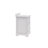 Derby 24" Carrara White Marble Countertop Bath Vanity with Faucet-118558535-29273788