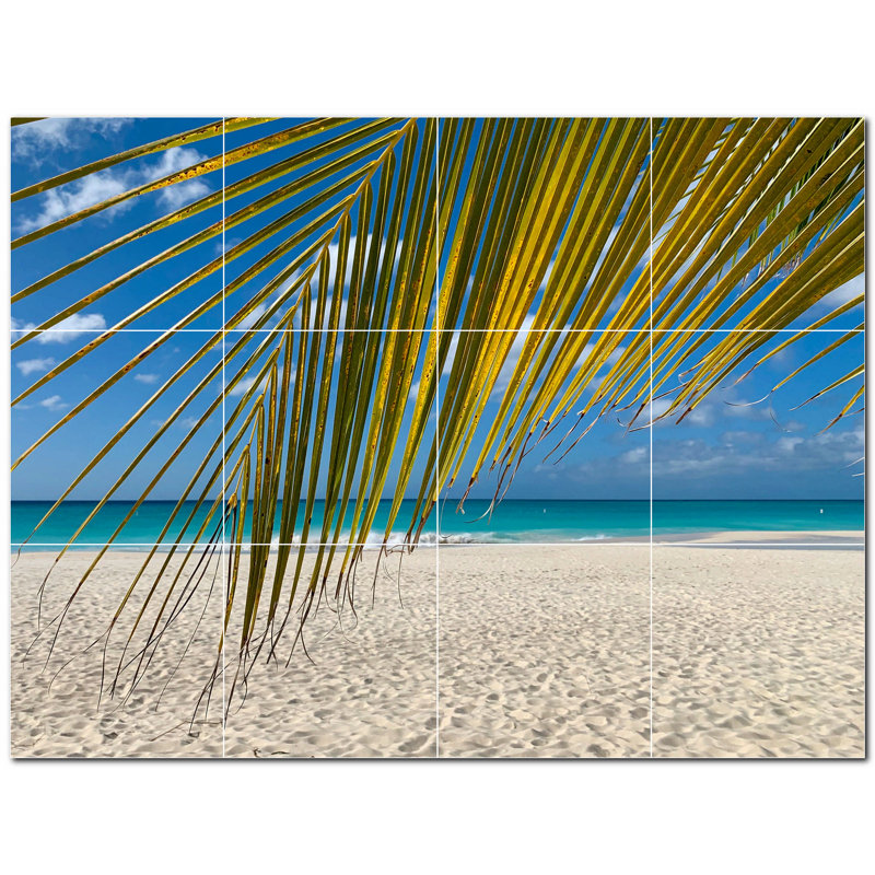 Beach Photo 8'' x 8''