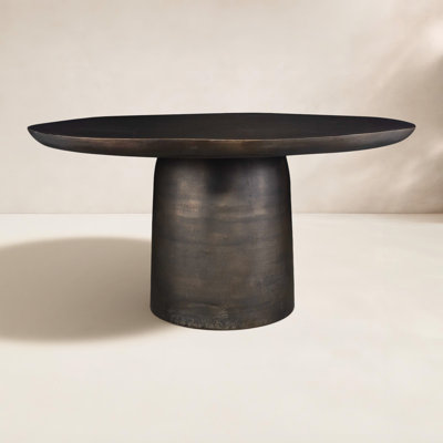 Hope Madrone Golden Dark Bronze Outdoor Dining Table