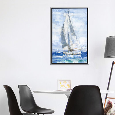 «Blue Sails I» par Ethan Harper - reproduction d'art