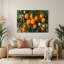 Art mural en métal «Fruit tangelo» vert-123314309