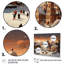 Winter Carnival Village, reproduction d'art sur toile-74892498-151636997