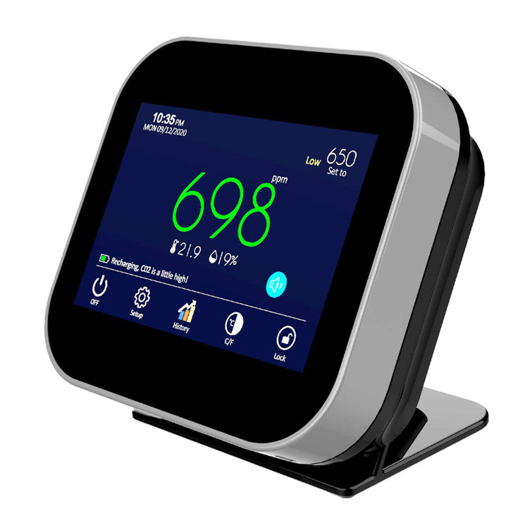 Carbon Monoxide Detectors Portable Temperature Detector/Humidity