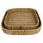 Plateau en rotin Kashen