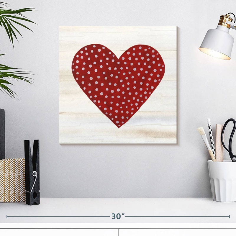 Hardie rustique cœur de la Saint-Valentin I, H 16 po x l 16 po