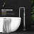 Floor Waterfall Faucet with Diverter